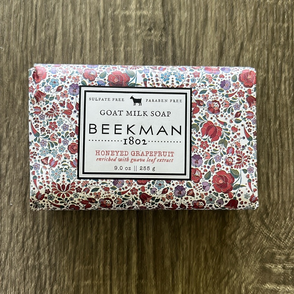 Honeyed Grapefruit Beekman 1802 Goat Soap